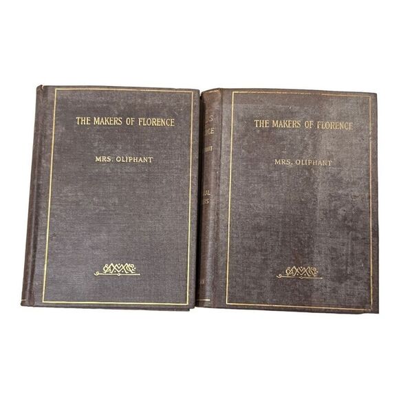 The Makers of Florence Mrs. Oliphant Volume 4 Set 1st Print Hardcover - Picture 2 of 16